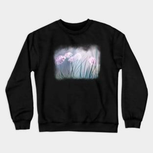 Flowers at night Crewneck Sweatshirt